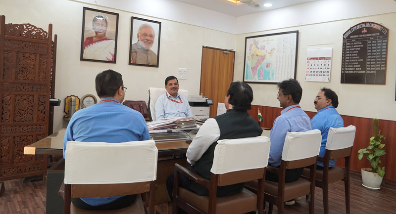 Official Language Inspection of MECL, Nagpur conducted